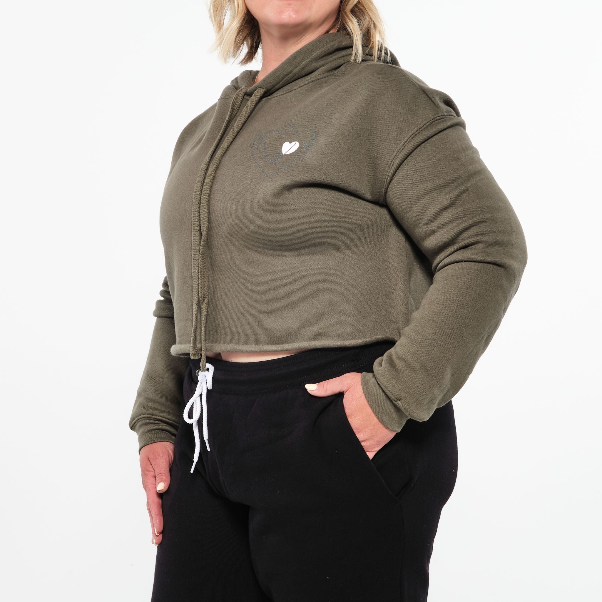 The Hug Me Cropped Hoodie
