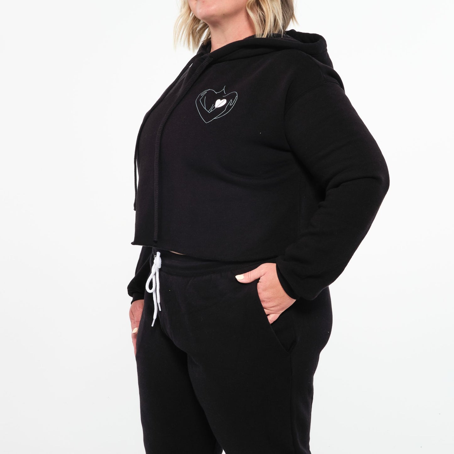 The Hug Me Cropped Hoodie