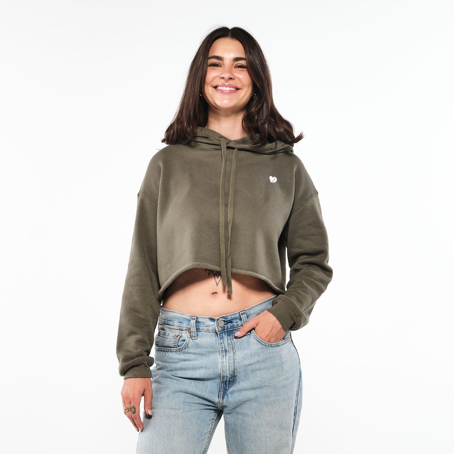 The Hug Me Cropped Hoodie