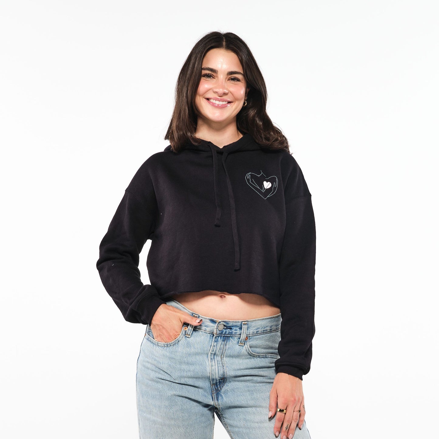 The Hug Me Cropped Hoodie