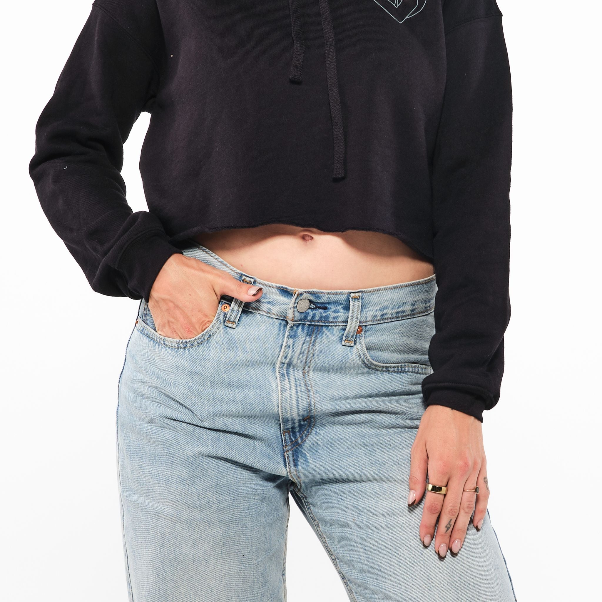 The Hug Me Cropped Hoodie
